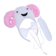 Carica l'immagine nel visualizzatore di Gallery, Set Cerchietto Con Orecchie Coda E Papillon Da Lupo Per Bambini 6-10 Anni... - Ilgrandebazar