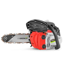 Carica l'immagine nel visualizzatore di Gallery, Greencut GS2500 Motosega a Scoppio Benzina 25,4cc-1,4cv-Spada 25 cc, Grigio - Ilgrandebazar