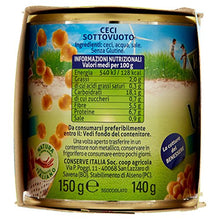 Carica l'immagine nel visualizzatore di Gallery, Valfrutta Ceci, Cotti a Vapore - 3 Pezzi da 150 g, Totale: 450g