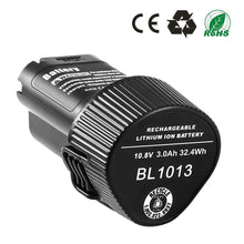 Carica l'immagine nel visualizzatore di Gallery, 2X 3000mAh BL1013 Sostituzione per Makita 10,8V Batteria 3,0Ah Li-ion di... - Ilgrandebazar