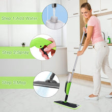 Carica l'immagine nel visualizzatore di Gallery, Tencoz Spray Mop, Lavapavimenti a Spruzzo Scopa Autopulente, Mocio in Verde - Ilgrandebazar