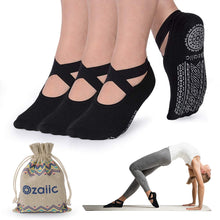 Carica l'immagine nel visualizzatore di Gallery, Ozaiic Calze Antiscivolo - Calzini Pilates da Donna, Ideali per Yoga - Ilgrandebazar