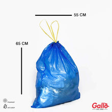 Carica l'immagine nel visualizzatore di Gallery, GALLO Sacchi per Pattumiera, Maniglie Autochiudenti, Azzurro, Medium, Azzurro - Ilgrandebazar