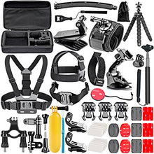 Carica l'immagine nel visualizzatore di Gallery, Neewer 50-In-1 Kit di Accessori per Action Camera Compatibile con 50 in 1