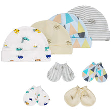 Carica l'immagine nel visualizzatore di Gallery, HBselect Set Cappellini e Guanti per Neonato Accessori Bambini 4 Paia... - Ilgrandebazar