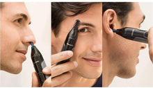 Carica l'immagine nel visualizzatore di Gallery, Philips Naso Hair Trimmer, Serie 3000 Naso, Orecchio e Sopracciglio Trimmer Impermeabile con Sistema di Protezione Protezione Funzionamento a Batteria, Senza Trazione Garantita - NT3650/16