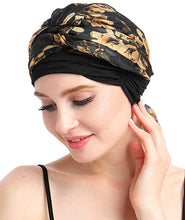 Carica l'immagine nel visualizzatore di Gallery, FocusCare la chemioterapia per il cancro cancro copricapo femminile turbante turbante scarfs pac Autumn Day