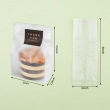 Carica l'immagine nel visualizzatore di Gallery, MJ Sacchetti per biscotti, in cellophane trasparente, piatti, dolci,... - Ilgrandebazar