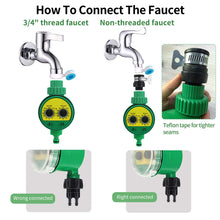 Carica l'immagine nel visualizzatore di Gallery, king do way 25M Kit per Irrigazione a Goccia con Timer Regolabile, Sistema... - Ilgrandebazar