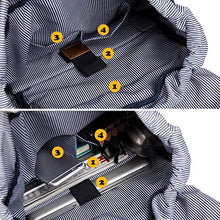 Carica l'immagine nel visualizzatore di Gallery, EverVanz Zaino in Tela per Computer Portatile da 15", Borsa 1. Gris Foncé