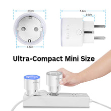 Carica l'immagine nel visualizzatore di Gallery, bakibo Presa Intelligente Wifi Compatibile con Alexa Echo, Google Home 2 Pcs - Ilgrandebazar