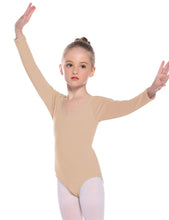 Carica l'immagine nel visualizzatore di Gallery, Hawiton Body Danza Classica Bambina 2-11 Anni Cotone, Manica Lunga... - Ilgrandebazar