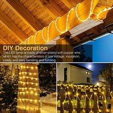 Carica l'immagine nel visualizzatore di Gallery, Kolpop Stringa Luci Solari，Catena Luminosa Solare Esterni 24M 240LED...