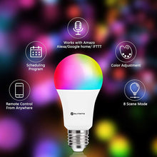 Carica l'immagine nel visualizzatore di Gallery, bakibo Lampadina Wifi Intelligente Led Smart Dimmerabile 1 Pcs, Multicolore - Ilgrandebazar
