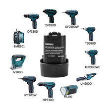 Carica l'immagine nel visualizzatore di Gallery, 2X 3000mAh BL1013 Sostituzione per Makita 10,8V Batteria 3,0Ah Li-ion di... - Ilgrandebazar