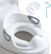 Carica l'immagine nel visualizzatore di Gallery, BAMNY Riduttore per WC Bambini, Forma Ergonomica, Ergonomico Bianco