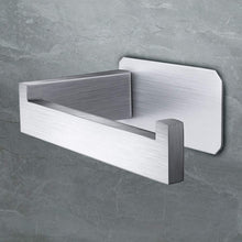 Carica l'immagine nel visualizzatore di Gallery, Porta Carta Igienica in Acciaio Inox, Portarotolo Adesivo,... - Ilgrandebazar