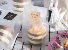 Carica l'immagine nel visualizzatore di Gallery, MJ Sacchetti per biscotti, in cellophane trasparente, piatti, dolci,... - Ilgrandebazar