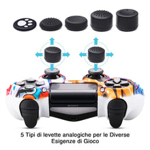 Carica l'immagine nel visualizzatore di Gallery, 6amLifestyle Cover Skin Controller PS4 Dualshock in Silicone Graffiti 01 - Ilgrandebazar