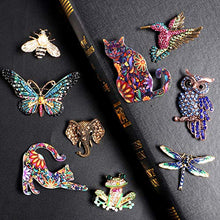 Carica l'immagine nel visualizzatore di Gallery, Tacobear 9 Pezzi Spilla Donna di Animali Insetto Set Colorato Spilla... - Ilgrandebazar