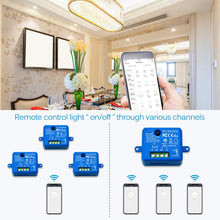 Carica l'immagine nel visualizzatore di Gallery, LoraTap Interruttore Smart WiFi Telecomando Timer Switch Wireless blue - Ilgrandebazar
