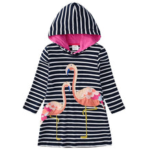 Carica l'immagine nel visualizzatore di Gallery, VIKITA Vestito Ricamo Floreale Manica Lunga Casuale Cotone Bambina L323 5T - Ilgrandebazar
