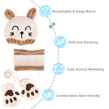 Carica l'immagine nel visualizzatore di Gallery, Gifort Bambino Cappello Inverno Sciarpa e Guanti 3 Pezzi/Set, Infantile... - Ilgrandebazar