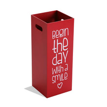 Carica l'immagine nel visualizzatore di Gallery, Versa 15615666 Portaombrelli Rosso Fluor, 53x21x21cm, 21x21x53 cm,