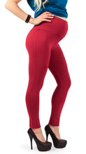 Carica l'immagine nel visualizzatore di Gallery, MAMAJEANS Paris - Leggings Premaman Coprenti, Con Bande Laterali, In Morbido... - Ilgrandebazar
