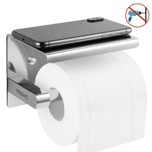 Carica l'immagine nel visualizzatore di Gallery, Yissvic Porta Carta Igienica Portarotolo Acciaio Inox 304 spesso - Ilgrandebazar