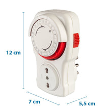 Carica l'immagine nel visualizzatore di Gallery, Poly Pool PP1408 Programmatore Timer Giornaliero, Spina 16 A e Presa... - Ilgrandebazar
