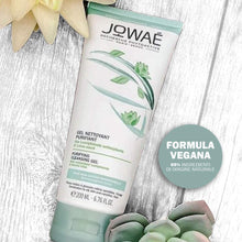 Carica l'immagine nel visualizzatore di Gallery, JOWAÉ Gel Viso Detergente Purificante a Risciacquo con Loto Sacro, per Pelle Mista e Grassa, anche Sensibile, Formato da 200 ml