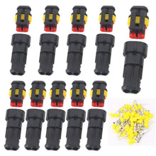 Carica l'immagine nel visualizzatore di Gallery, TOOHUI 10 Kit 2 Pin Auto Impermeabile Connettore, 2PIN 10KIT, 10KIT - Ilgrandebazar