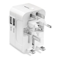Carica l'immagine nel visualizzatore di Gallery, Adattatore Nuovo-Bianco,2 Porte USB-- 1 A, 1 A - Ilgrandebazar
