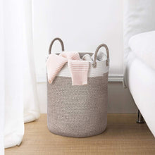 Carica l'immagine nel visualizzatore di Gallery, Cestello Portaoggetti in Quantità confezioni articolo: 1., Bianco Grigio - Ilgrandebazar