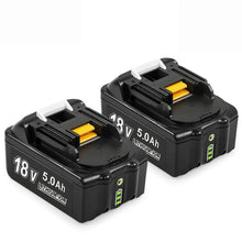 Carica l'immagine nel visualizzatore di Gallery, (2packs) HYG BL1850B 18V 5.0Ah Li-ion Batteria Bl1860b 18v 5000mah - Ilgrandebazar