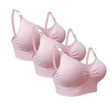 Carica l'immagine nel visualizzatore di Gallery, Reggiseno allattamento senza cuciture  maternita' con pad...