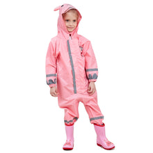 Carica l'immagine nel visualizzatore di Gallery, Bwiv Tuta Impermeabile Bambino Poncho Antipioggia Bambina con Cappuccio... - Ilgrandebazar