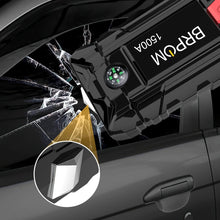 Carica l'immagine nel visualizzatore di Gallery, BRPOM Avviatore Batteria Auto, 1500A 15800mAh Avviatore di Emergenza per Auto/Moto, (Motori Fino a 7.0L Gas o 5.5L Diesel)Torcia a LED,Porta USB da per Smartphone (1500A)…