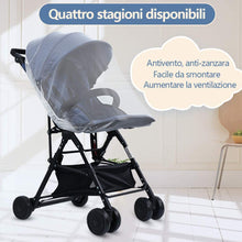 Carica l'immagine nel visualizzatore di Gallery, Faburo Zanzariera per Ovetto Universale per Passeggino, Carrozzina, Culla e Lettino da Viaggio con 72 pz Repellente per zanzare su cerotti,per attività all'aperto