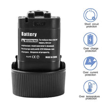 Carica l'immagine nel visualizzatore di Gallery, 2X 3000mAh BL1013 Sostituzione per Makita 10,8V Batteria 3,0Ah Li-ion di... - Ilgrandebazar