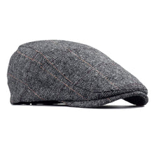 Carica l'immagine nel visualizzatore di Gallery, besbomig Piatto Berretto da Uomo Newsboy Flat cap - in Tweed Invernale Irish... - Ilgrandebazar