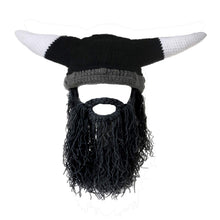 Carica l'immagine nel visualizzatore di Gallery, Ypser cappello di beanie del corno Bull Handmade lavorato a... - Ilgrandebazar