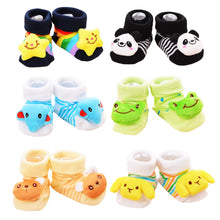Carica l'immagine nel visualizzatore di Gallery, Z-Chen 6 Paia Calzini Antiscivolo per Bambini e Neonati 3D Animali, Set A,... - Ilgrandebazar