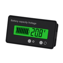 Carica l'immagine nel visualizzatore di Gallery, DC 6-63V 12V/24V/36V/48V LCD Batteria capacità Monitor Tester del Verde