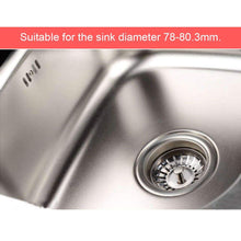 Carica l'immagine nel visualizzatore di Gallery, Anpro Tappo filtro lavello cucina in acciaio inox 304 78mm - Ilgrandebazar