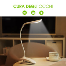 Carica l'immagine nel visualizzatore di Gallery, Lampada Libro 15 LED con Clip, Luce 3 Tipi 1 PEZZO, Bianco