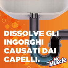 Carica l'immagine nel visualizzatore di Gallery, Mister Muscle Disgorgante Gel per Tubi e Scarichi - 500 ml