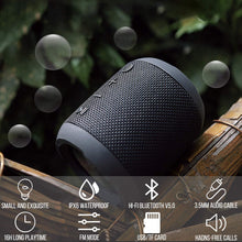 Carica l'immagine nel visualizzatore di Gallery, Altoparlante Bluetooth Portatili, 20W Cassa Bluetooth Waterproof IPX6 Dual Driver TWS Stereo Suono 360°, Speaker Bluetooth 5.0 con HD Mic 16 ore di Riproduzione 50ft Supporto Radio FM, AUX, TF, USB