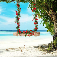 Carica l'immagine nel visualizzatore di Gallery, JUSTOYOU Rose Murraya paniculata Ghirlanda Finto Paniculata- Red - Ilgrandebazar